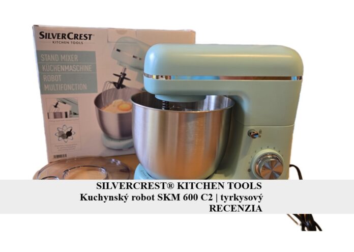 SILVERCREST® KITCHEN TOOLS Kuchynský robot SKM 600 C2 | tyrkysový